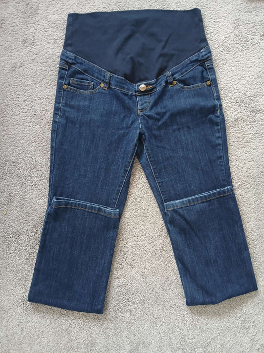 Thyme maternity blue jeans M, Maternity M (8-10)