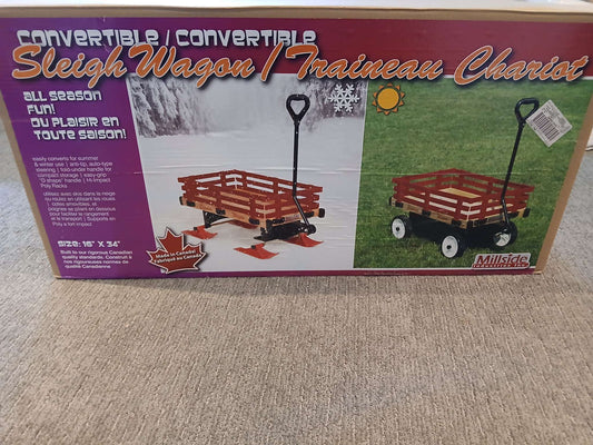 Convertible wagon/sled