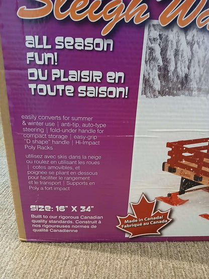 Convertible wagon/sled