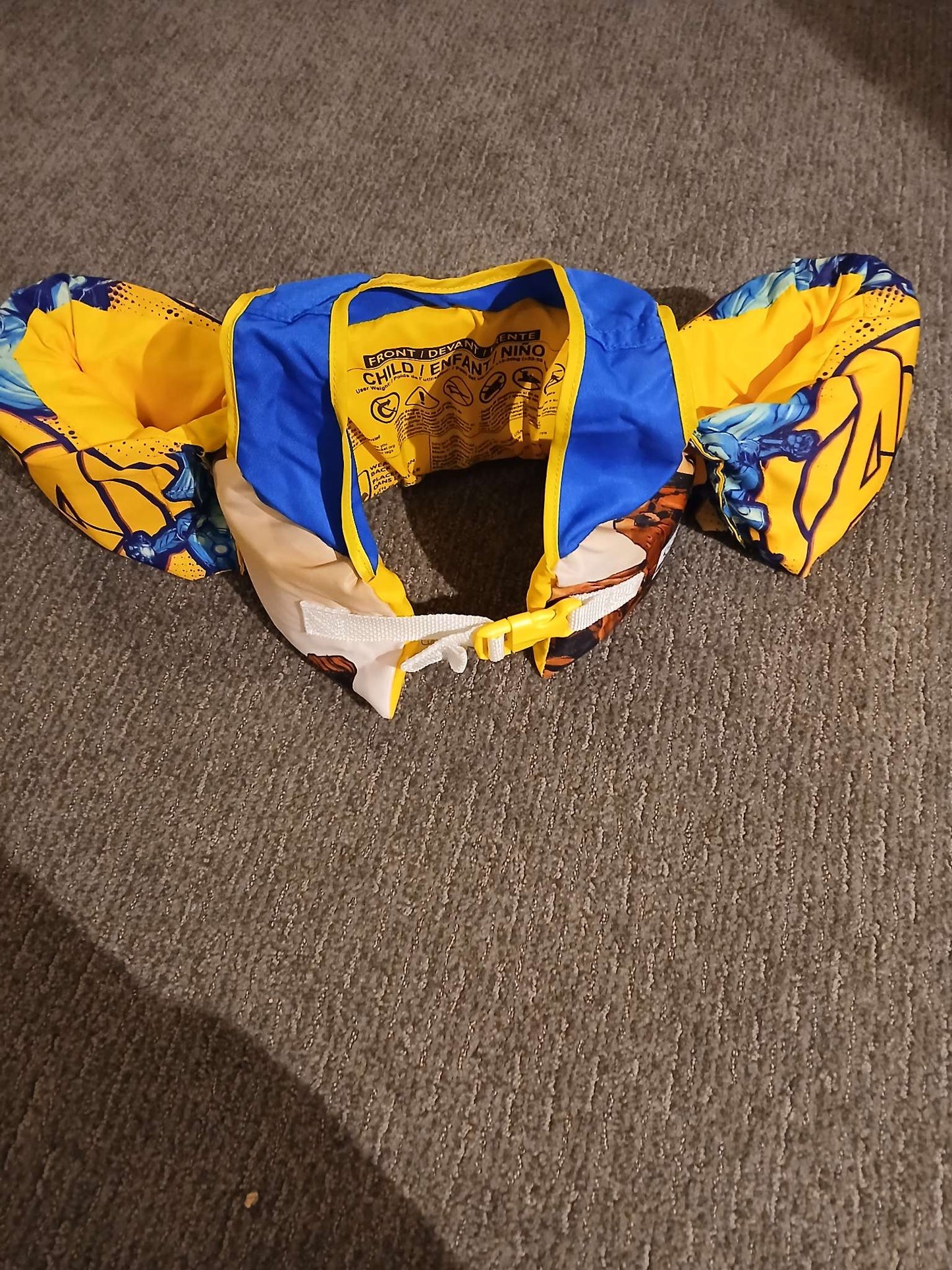 Superhero water wings
