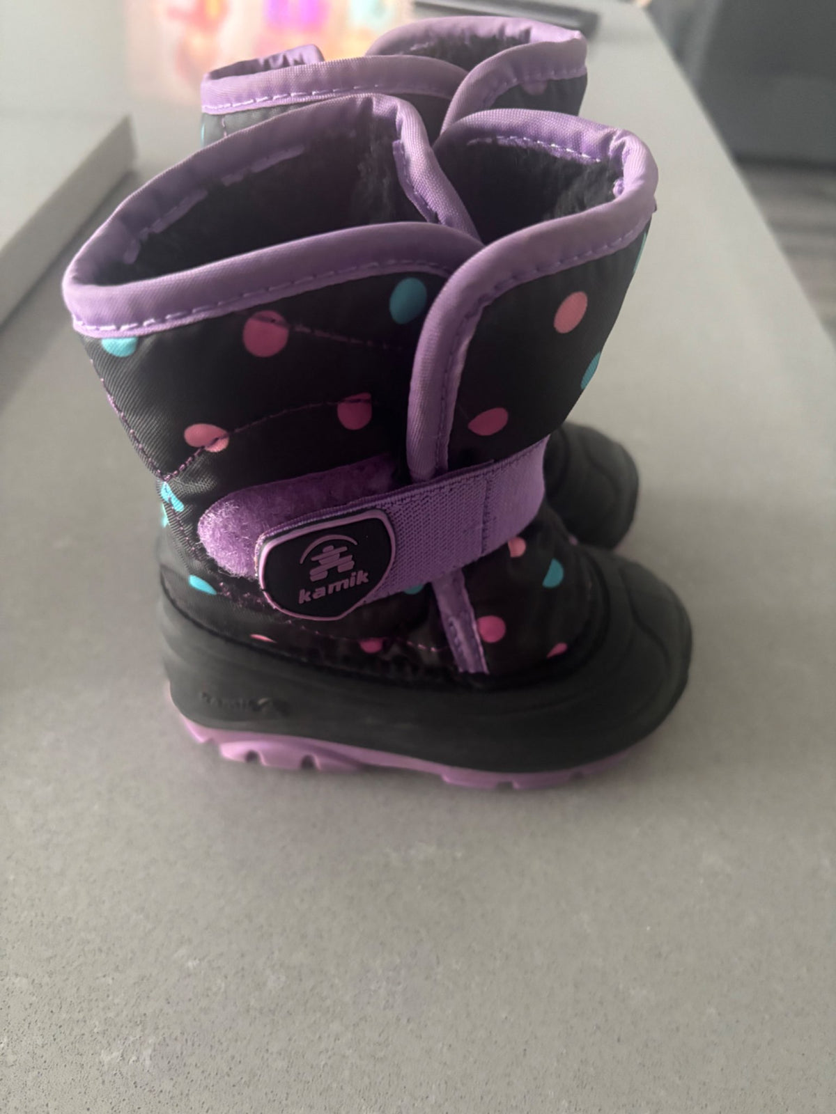 Toddler winter snow boots , Shoes 5 (Walkers:12-24 mth)