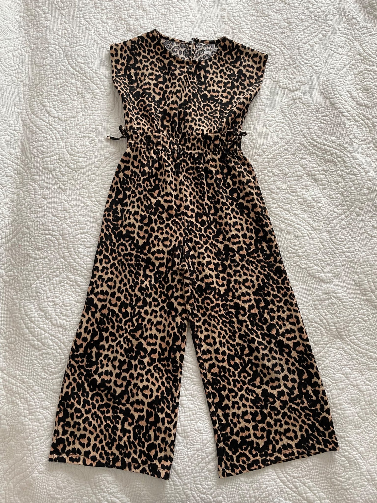 Animal Print Jumpsuit (size 5-6), Kids 5/5T