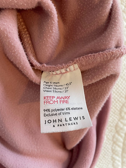 Velour Pink Jumpsuit , Kids 6/6X