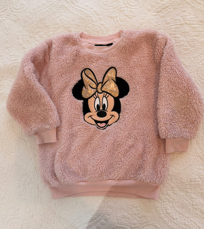 Minnie Mouse Fleece Pajamas (5-6), Kids 5/5T