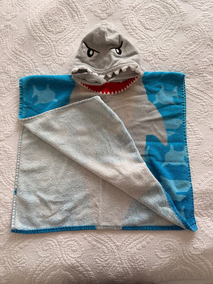 Shark hooded towel (toddler)