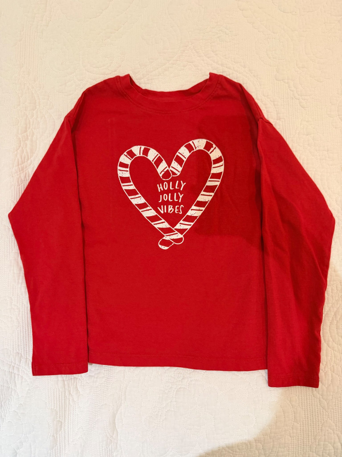 Holiday Long Sleeved Top (7-8) , Kids 7