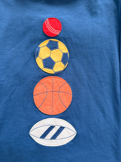 Long sleeved sports top (size 9), Kids 8