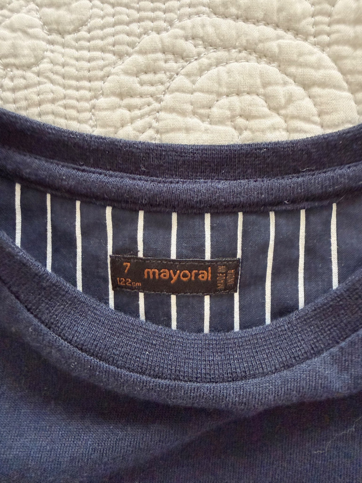 Long Sleeved Cotton T Shirt (size 7), Kids 7