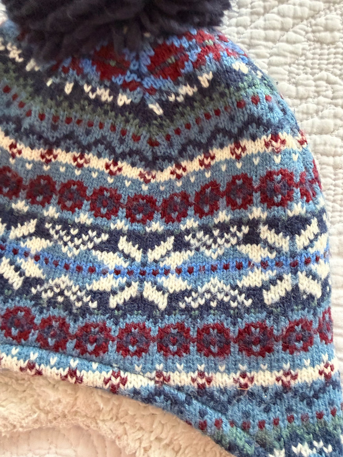 Fair Isle Toque (6-8)