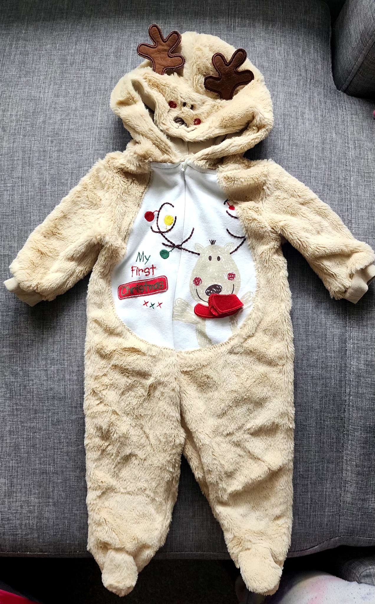 Christmas photo outfit bundle, Kids 9 Month (6-9M)