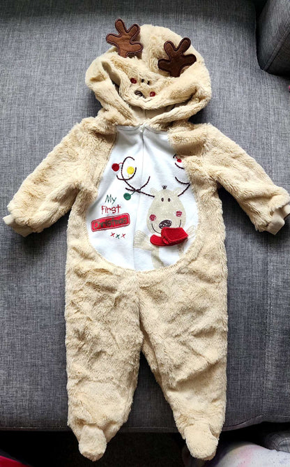 Christmas photo outfit bundle, Kids 9 Month (6-9M)