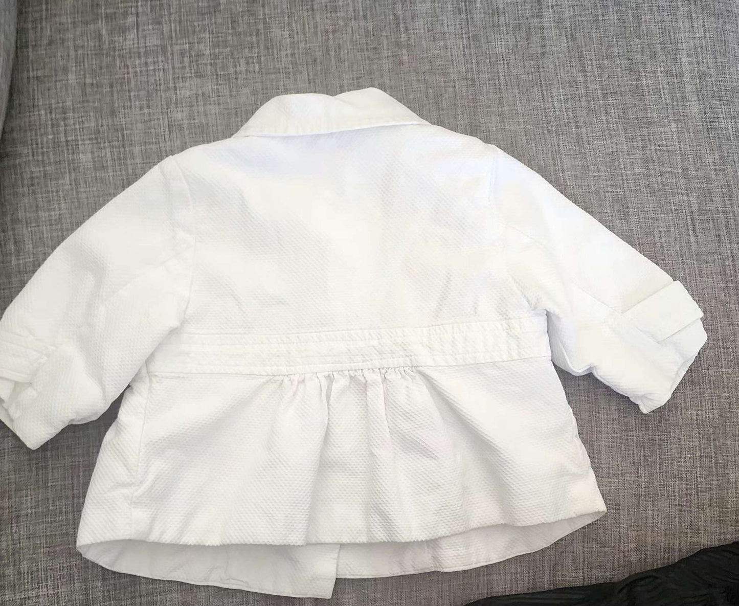White blazer jacket , Kids 6 Month (3-6M)