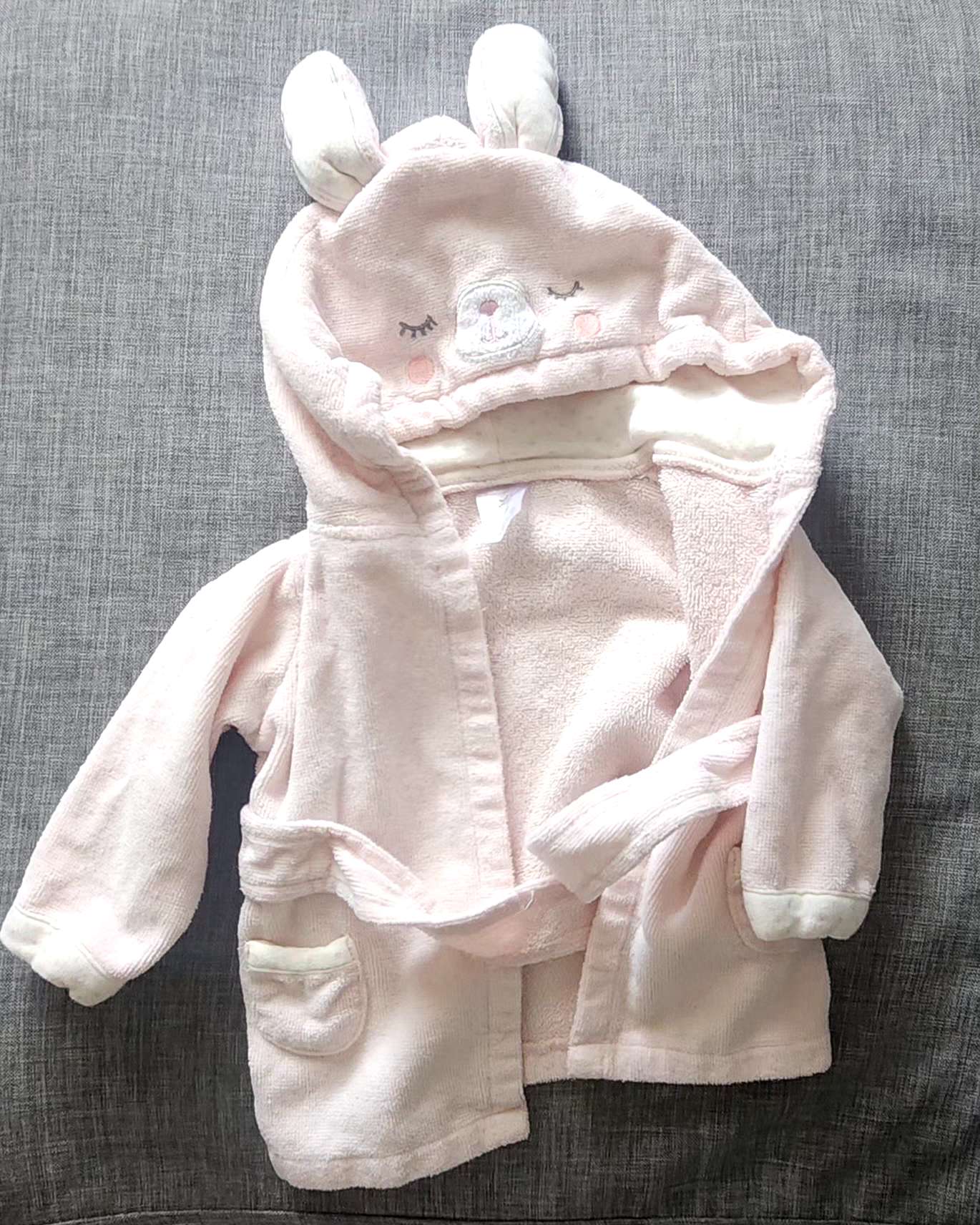 Bathrobe with hood, Kids 9 Month (6-9M)