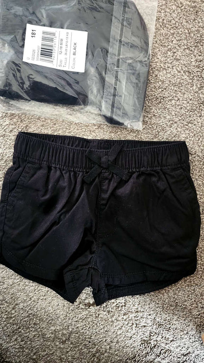 Twill pull on shorts, Kids 18 Month (12-18M)