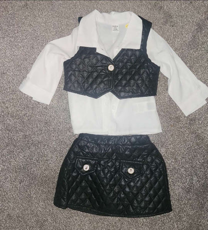 White long sleeve shirt , Kids 12 Month (9-12M)