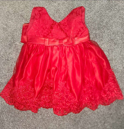 Red formal dress, Kids 12 Month (9-12M)