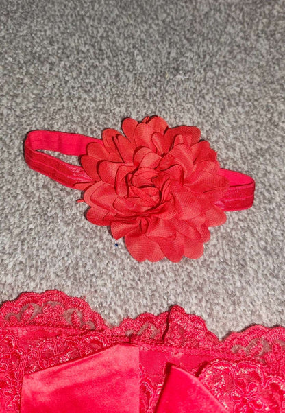 Red formal dress, Kids 12 Month (9-12M)