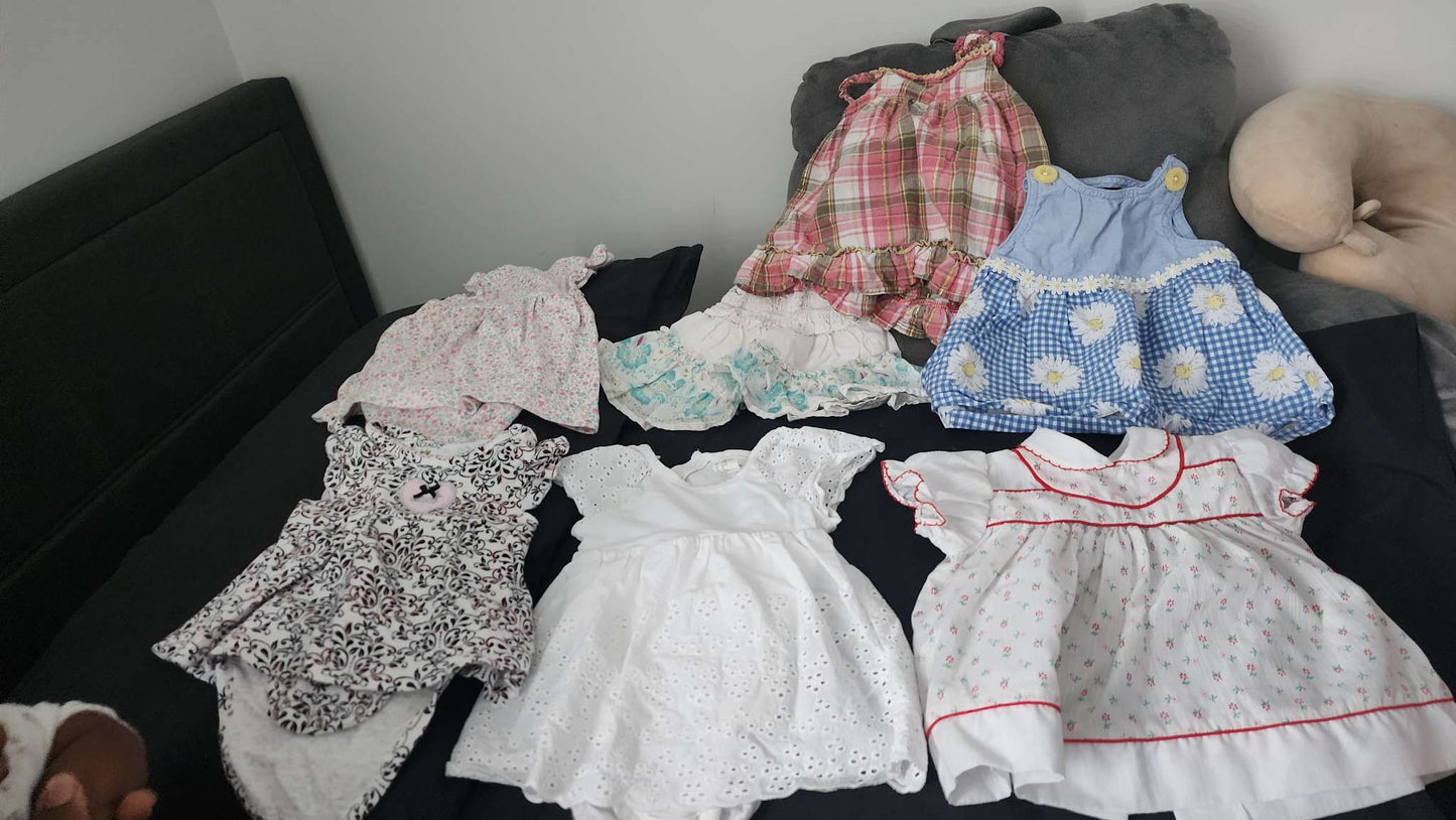 Summer dresses, Kids 3 Month (0-3M)