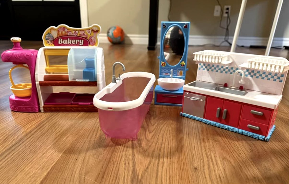 assorted girls toys
