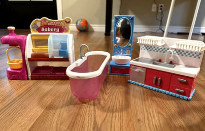 assorted girls toys