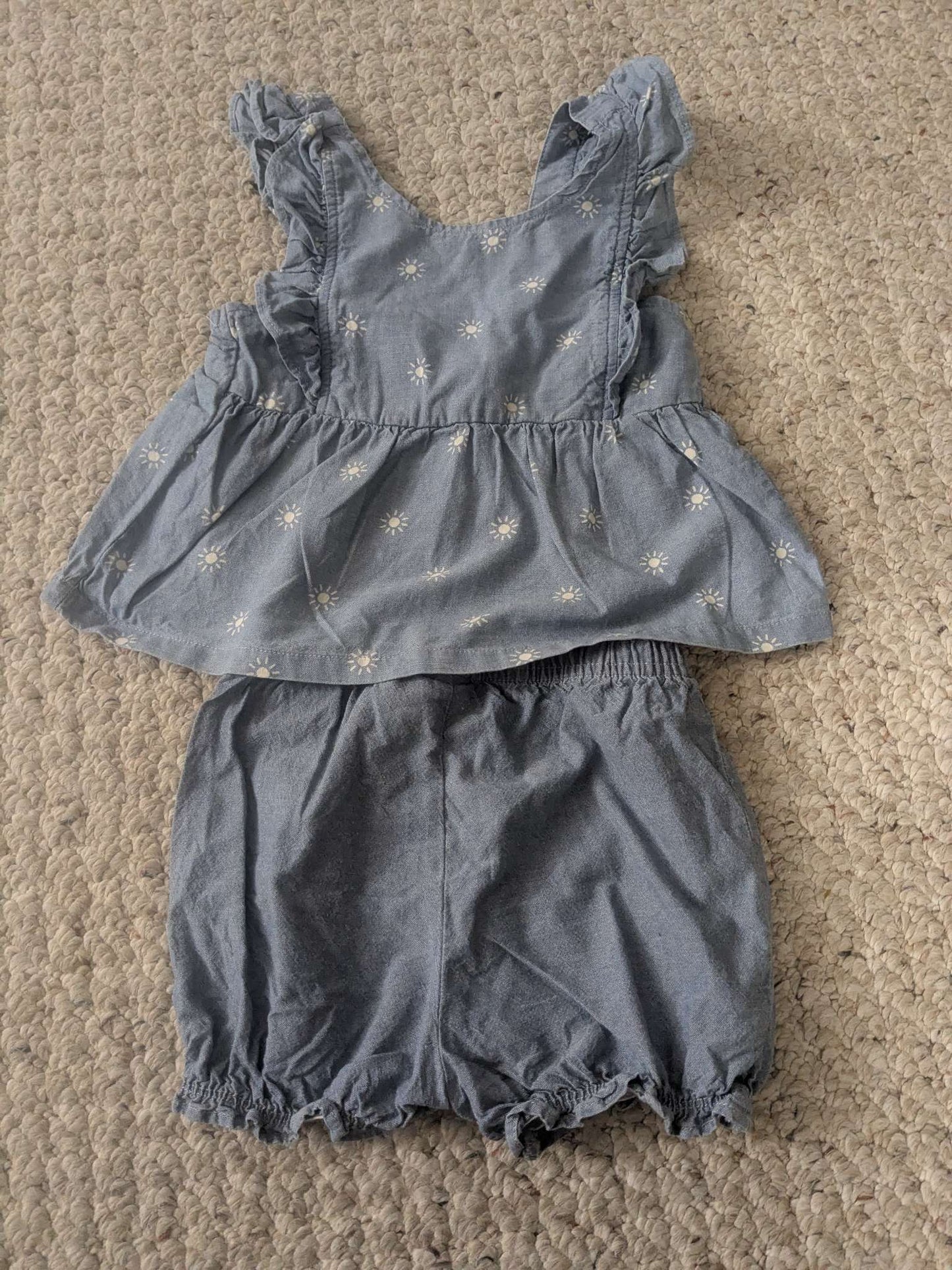 2 piece summer jean outfit, Carter's, 18 month, Kids 18 Month (12-18M)