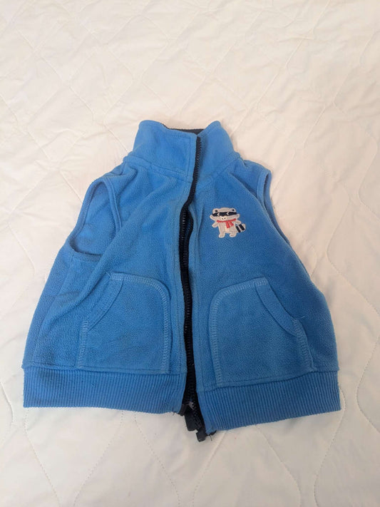 Carter's blue fleece vest, 18 months, Kids 18 Month (12-18M)