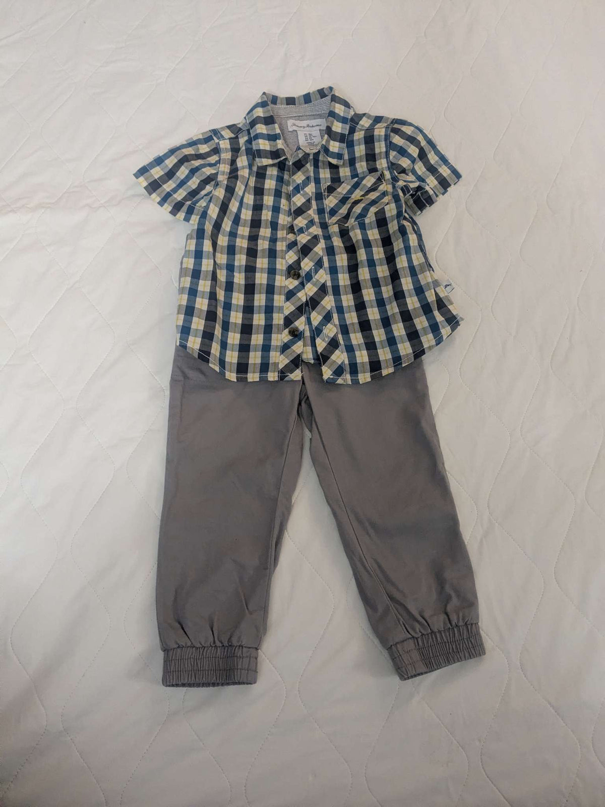 Tommy Bahama matching pants  & shirt set, Kids 18 Month (12-18M)