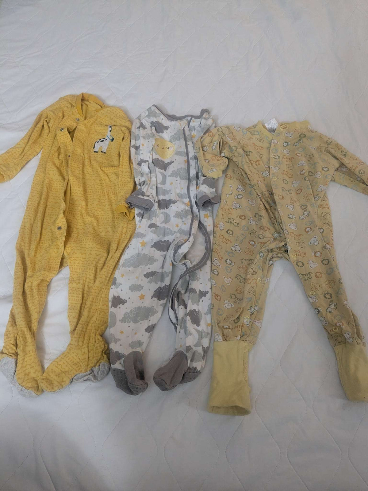 Bundle of 3 pairs of cotton pajamas, Kids 18 Month (12-18M)