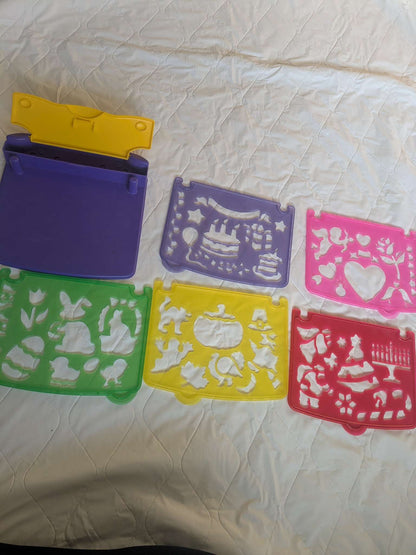 Fisher Price stencils & magnetic drawing board