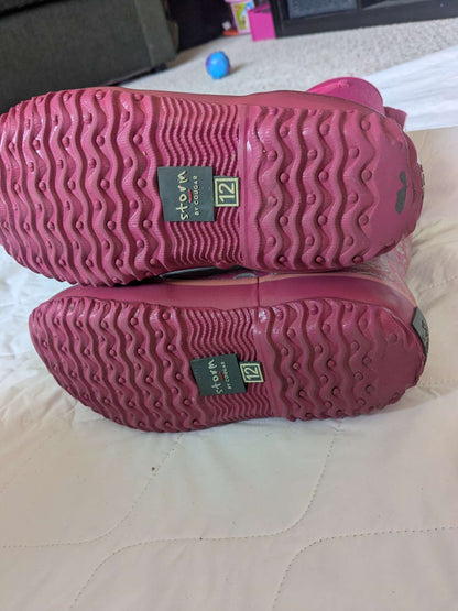 Storm by cougar pink girl boots, size 12, Shoes 12 (Toddler:2-4yr)