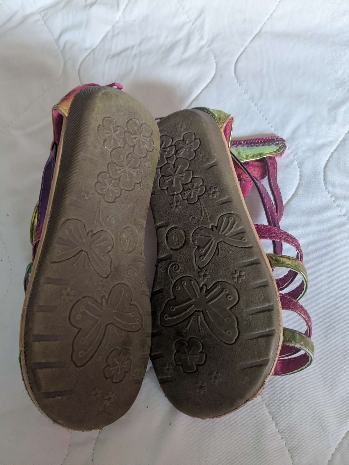 Josmo little girl coourful sandals, size 6, Shoes 6 (Walkers:12-24 mth)