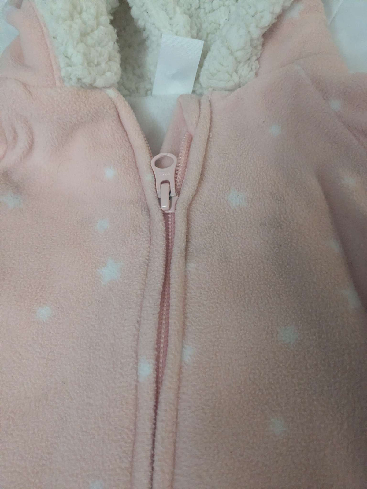 Pink fleece snowsuit, Old Navy, Kids 18 Month (12-18M)