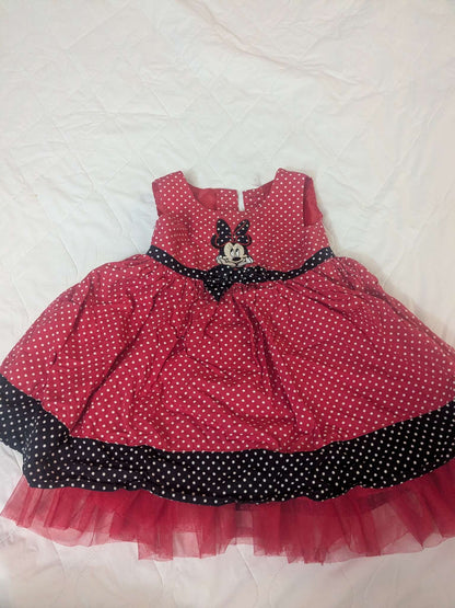 Little girl minnie mouse dress, Kids 2T