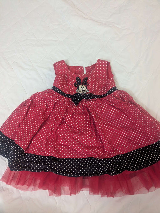 Little girl minnie mouse dress, Kids 2T