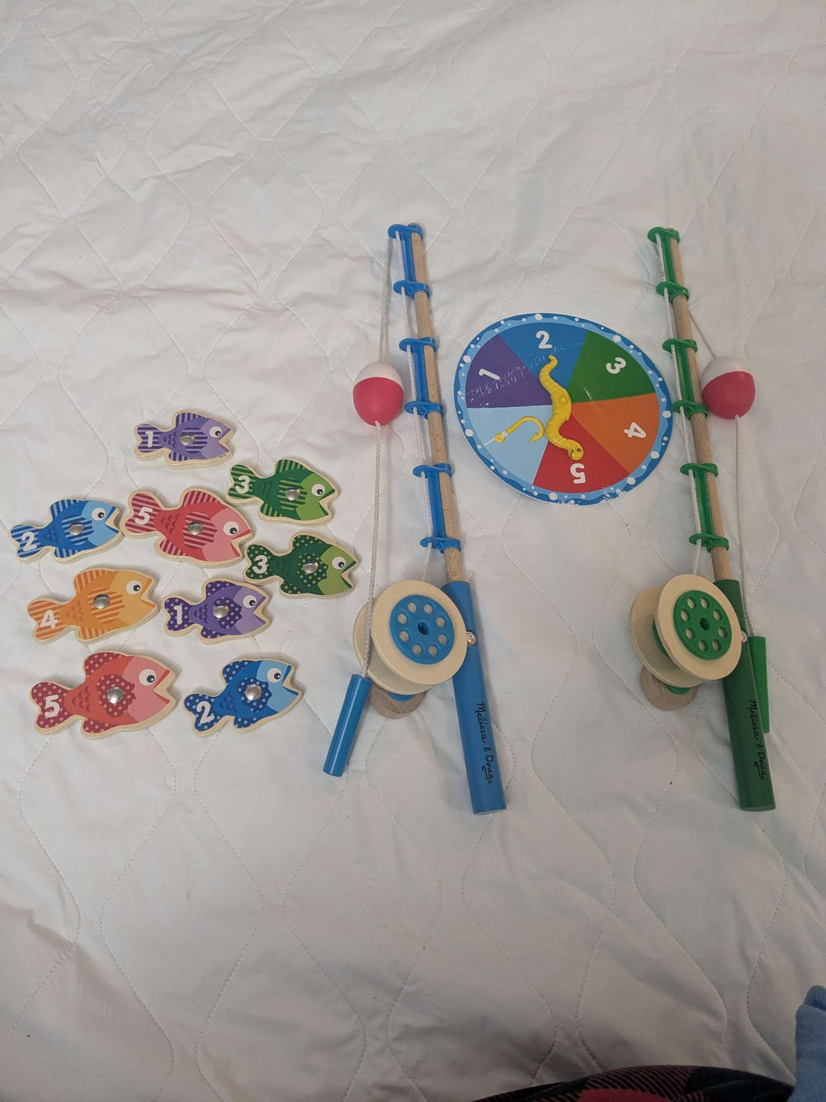 Melissa and Dough Fishing game
