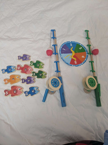 Melissa and Dough Fishing game