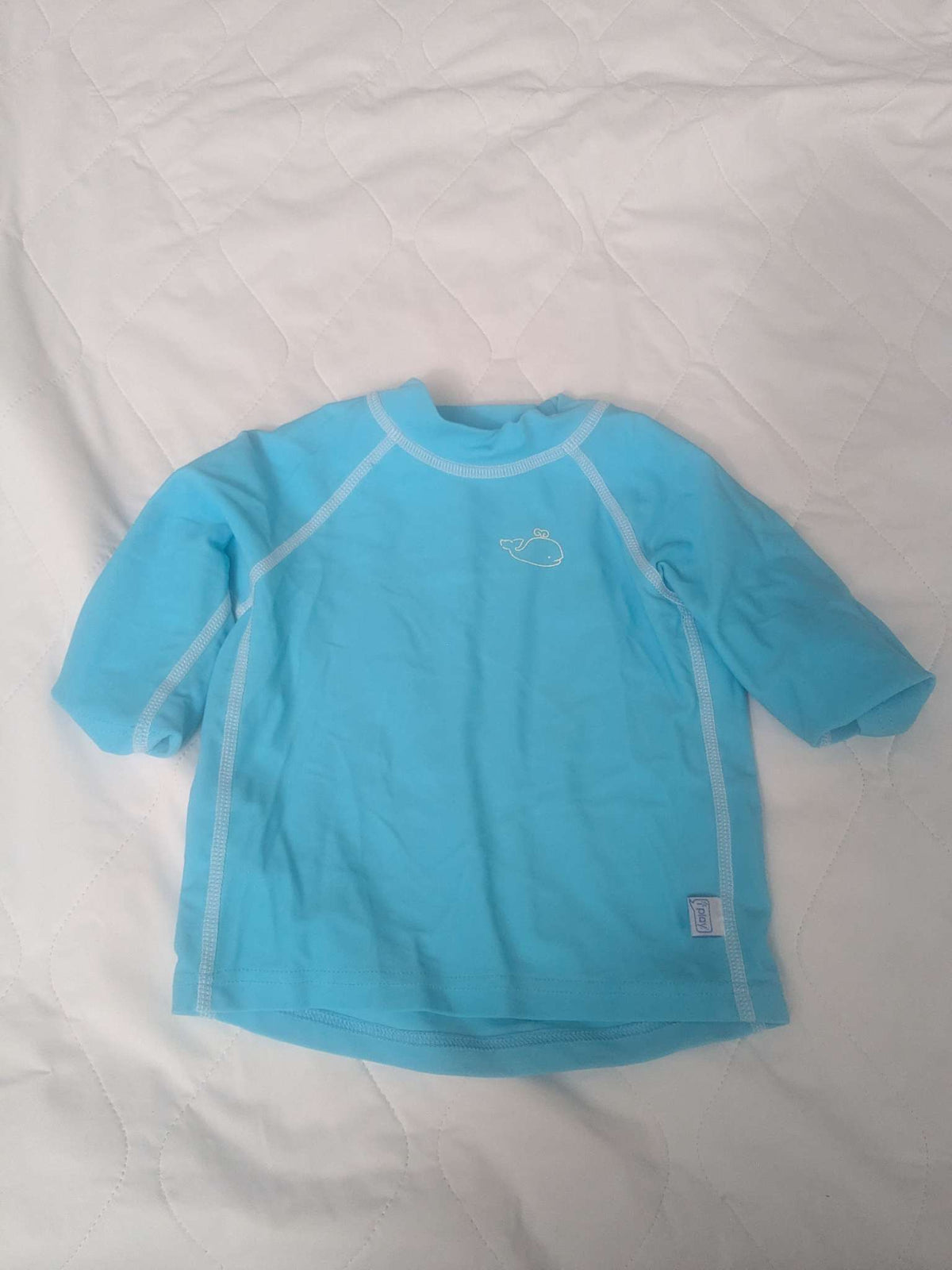 I Play Small swim rashguard top, Kids 6 Month (3-6M)