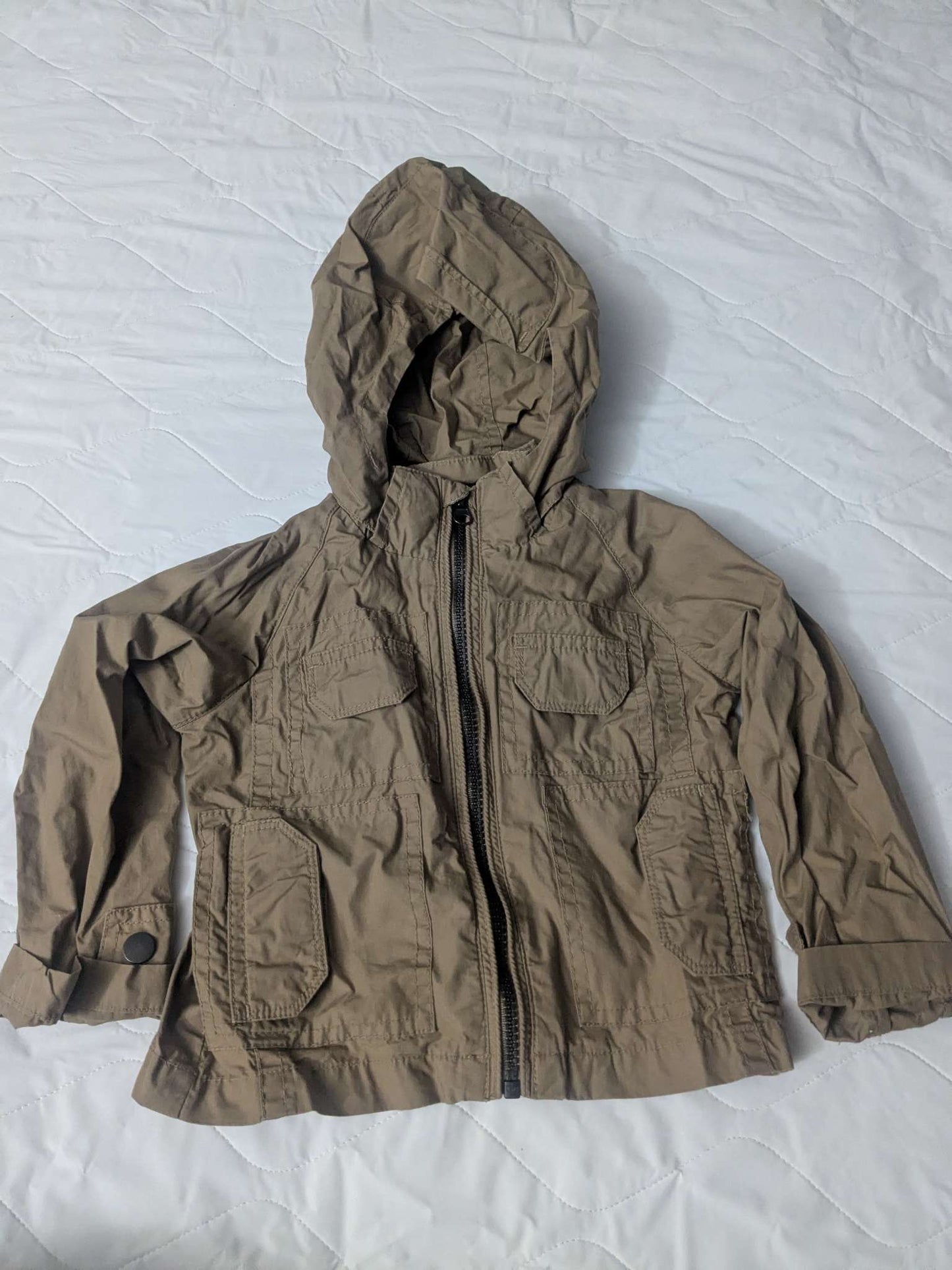 Black Rivet Spring jacket, size 2T, Tan, Kids 2T