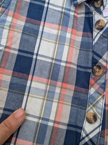 Bundle of 3 boy dress shirts, long sleeve and short sleeve, size 2T, Kids 2T