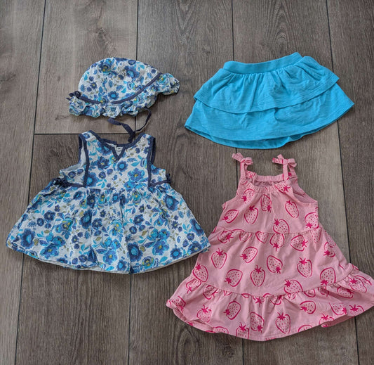 Baby Girl Summer Dresses and Skirt , Kids 6 Month (3-6M)