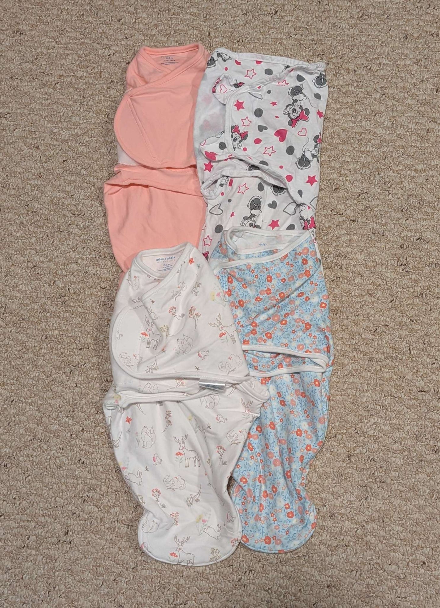Aden + Anais Easy Wrap Swaddles 0-3 months, 0-3 Months (Newborn)
