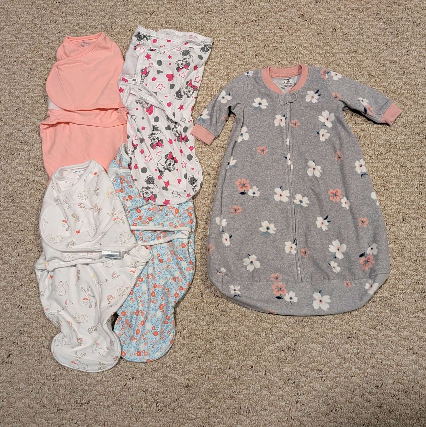 Aden + Anais Easy Wrap Swaddles 0-3 months, 0-3 Months (Newborn)