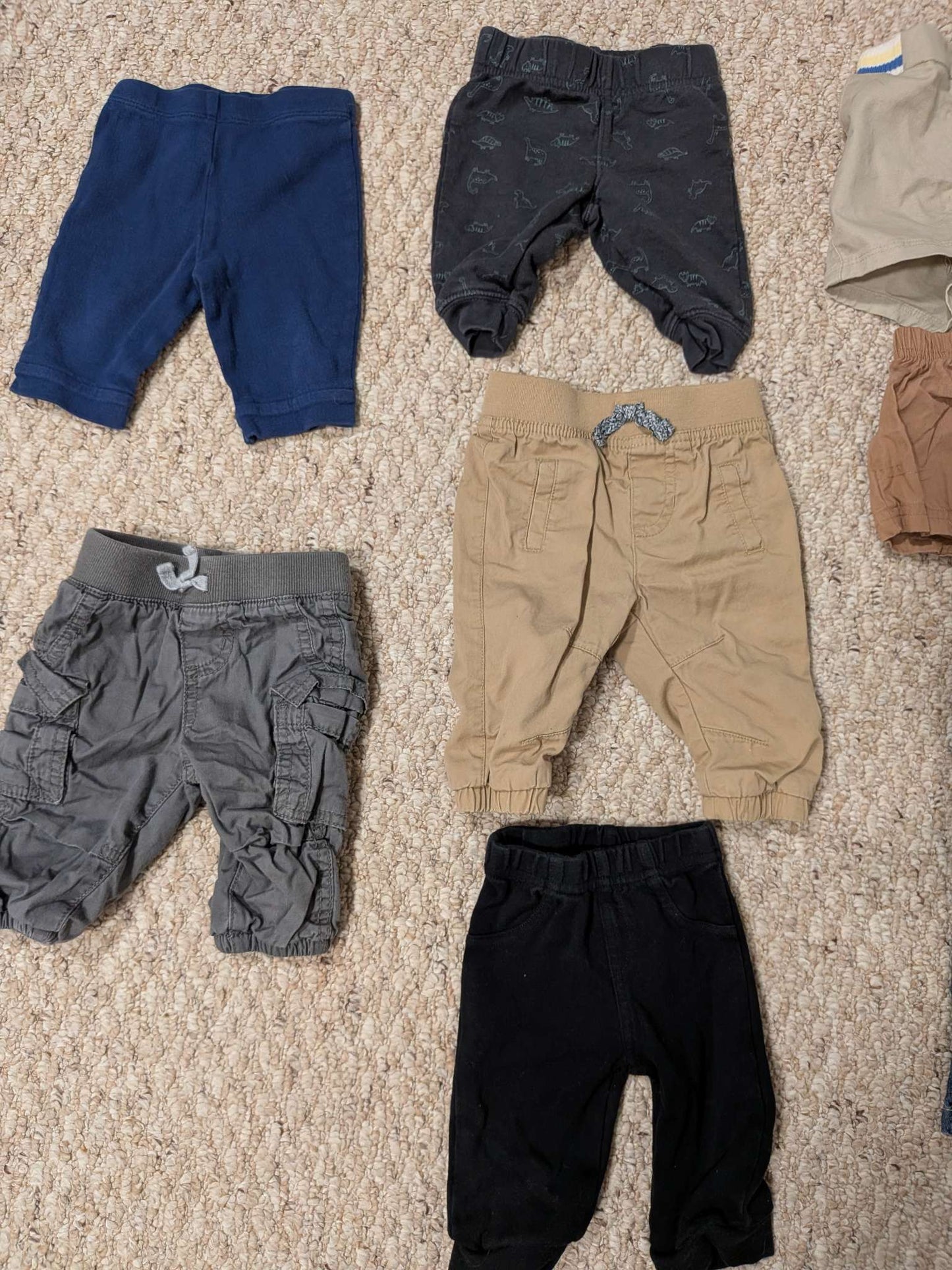Baby Boy 0-3 month pants and shorts , Kids 3 Month (0-3M)