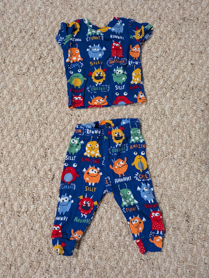 Baby Boy 0-3 month pajama Bundle, Kids 3 Month (0-3M)