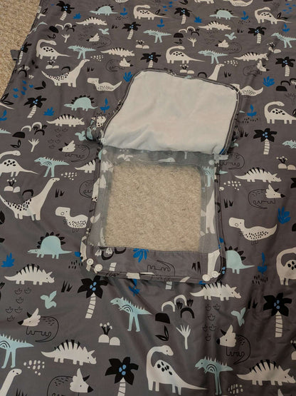 Dinosaur Car Seat Canopy