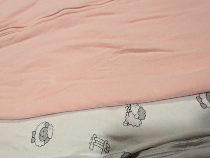 Girls Pink Sleep Sacks fit like 12-18 months, 12-18 Months (Large)