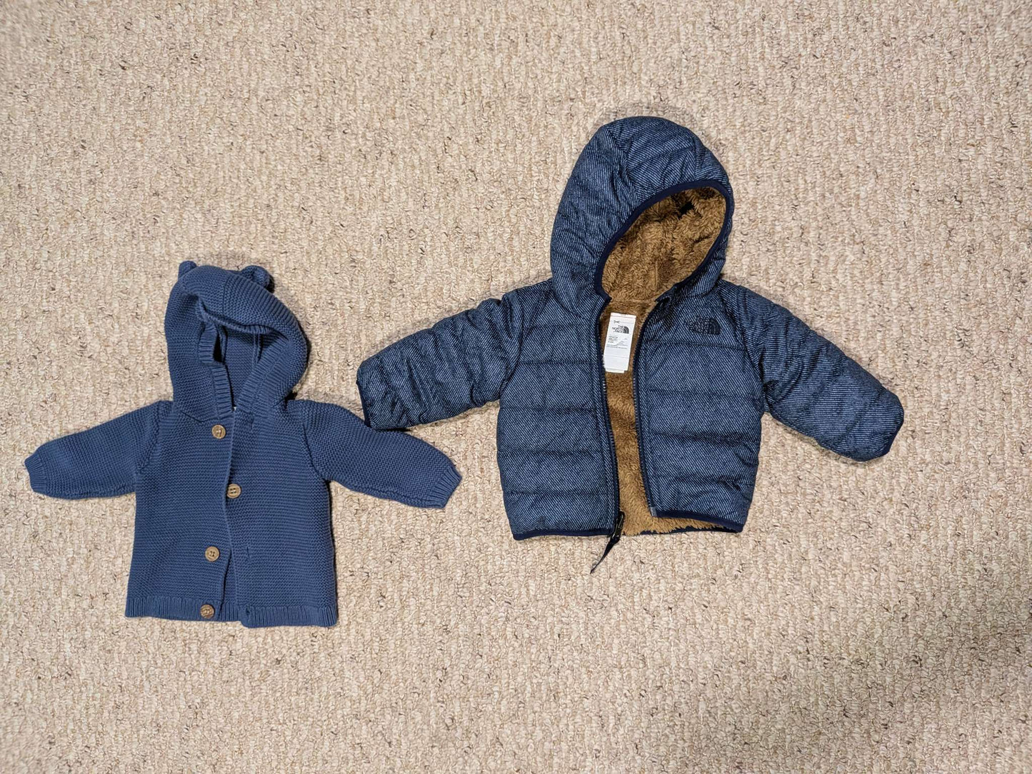 Baby Boy Blue Jacket and Sweater , Kids 6 Month (3-6M)