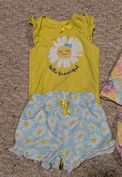 Baby Summer Girl Outfits, Kids 3 Month (0-3M)