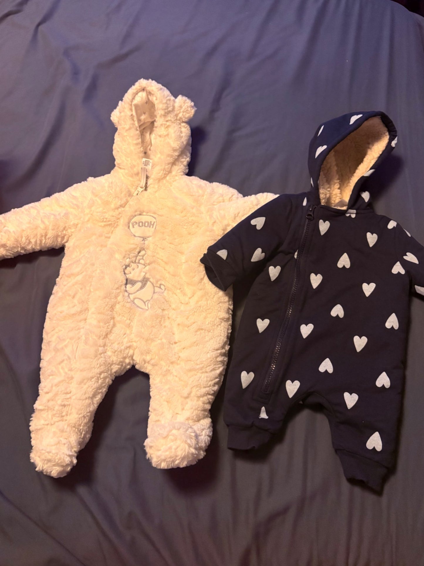 Baby winter jumpsuits (size 0-3 months) , Kids 3 Month (0-3M)