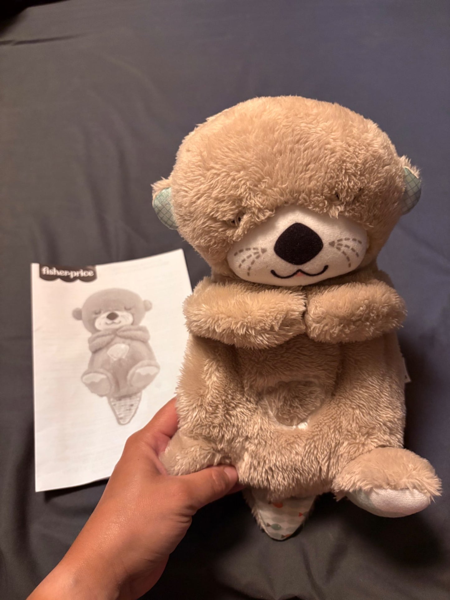 Fisher Price Soothe n Snuggle Otter baby toy